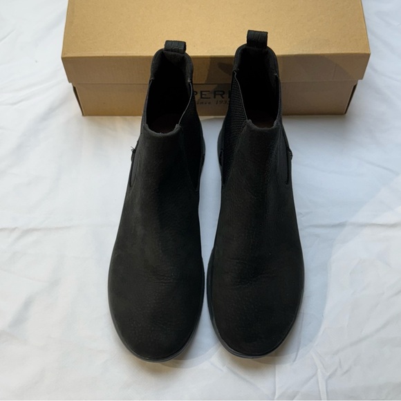 Sperry Black Chelsea Boots Women Sz 10 NIB - Picture 6 of 13
